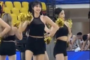  动感十足！媒体人晒NBL长沙勇胜啦啦队的舞蹈表演视频