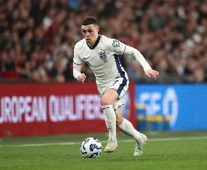  福登时隔两年多再次在英格兰队参与进球，此前18场没有进球或助攻